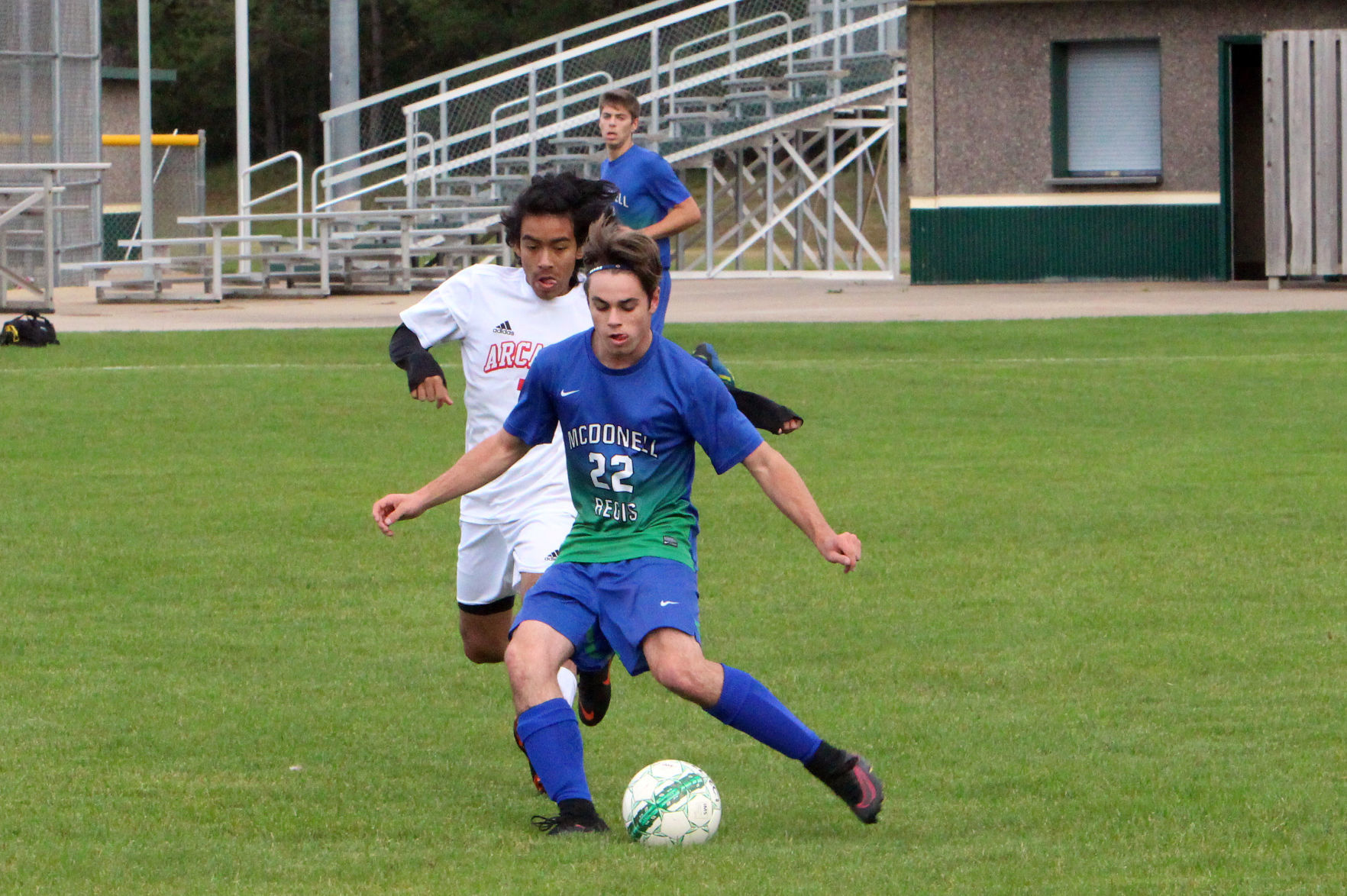 Arcadia at McDonell/Regis boys soccer 10-04-18